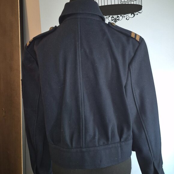 Rare Ralph Lauren Blue Label Wool Crop Jacket (M) - Picture 6 of 12